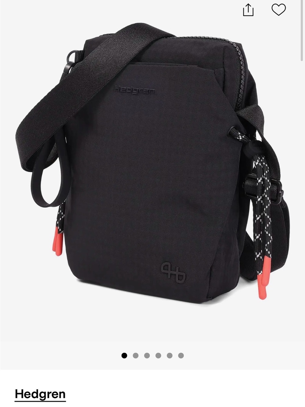 Black Crossbody Shoulder Bag
